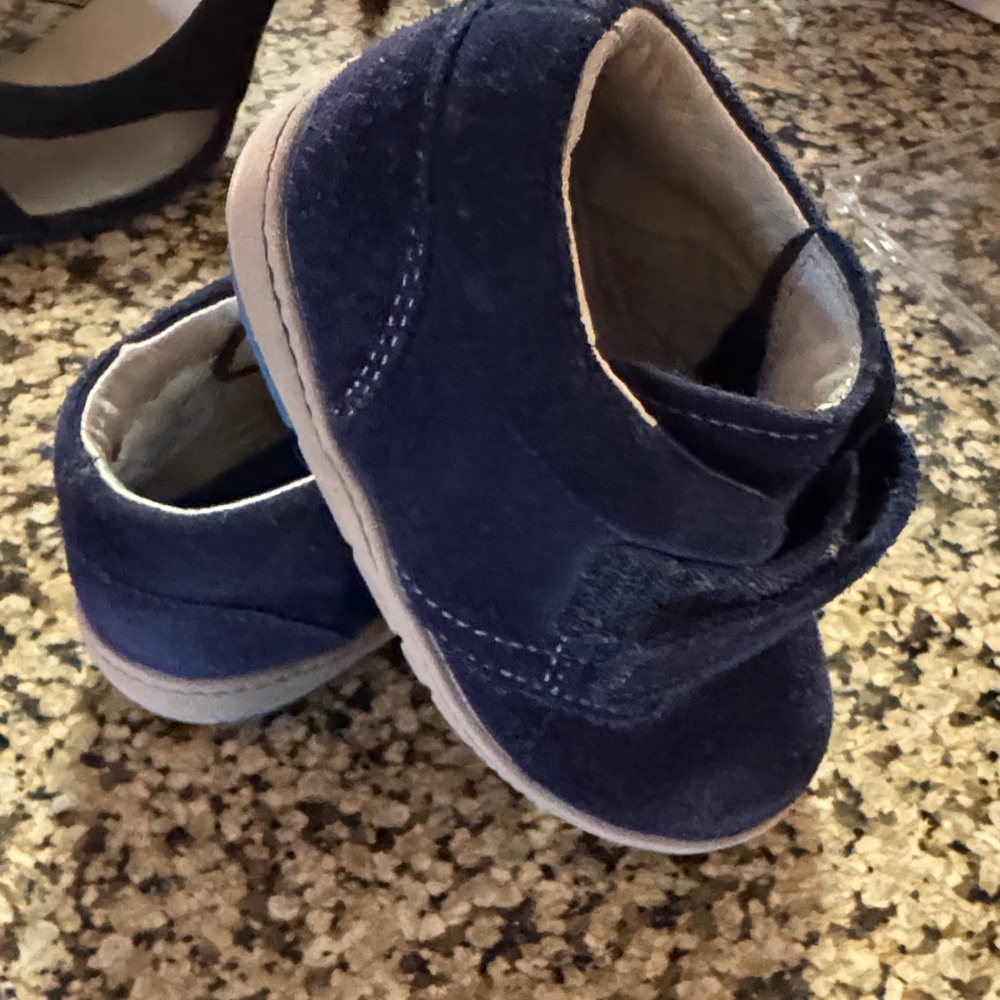 Clarks Deep Blue Baby Walkers